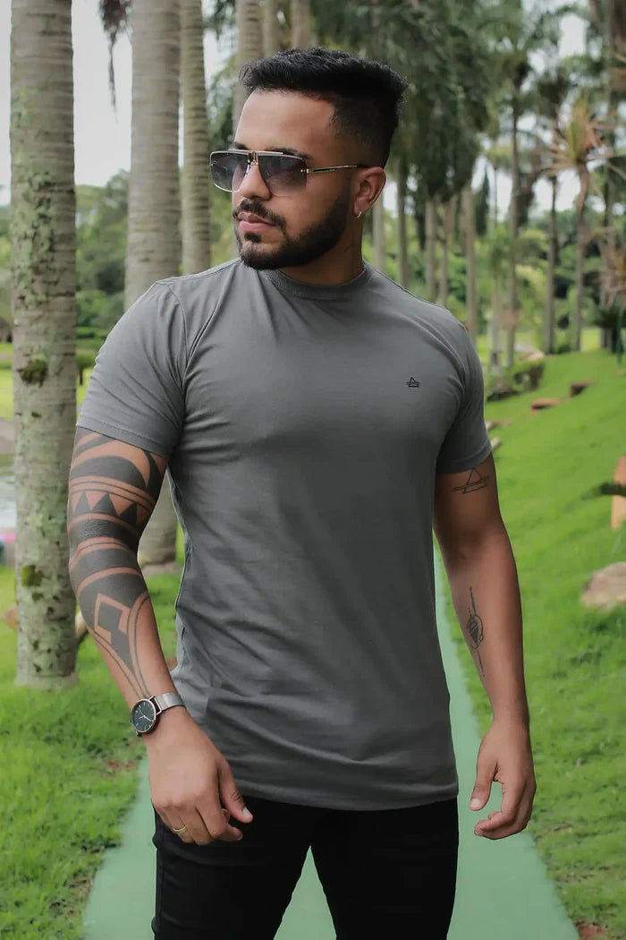 Camiseta Slim fit Basic Premium